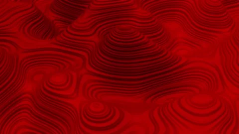 Loop vj background animation of abstract wave red Stock Footage 200957091