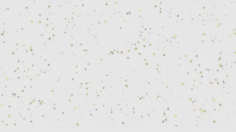 Loop yellow orange particles falling down abstract background Stock Footage 248846139