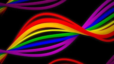 LOOP11-PRIDE Volumetricks Stock Footage 90785246