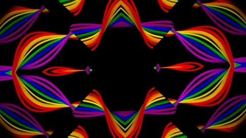 LOOP20-PRIDE-Volumetricks Stock-Footage 90785307