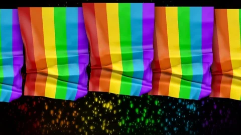 LOOP30-PRIDE-Volumetricks Video stock 90785475