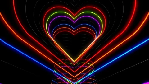 LOOP7-PRIDE-Volumetricks Stock Footage 90785214