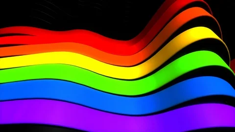 LOOP8-PRIDE-Volumetricks Video stock 90785238