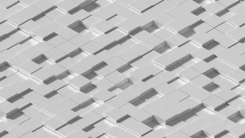 LOOP_TILE Abstract Squares A. This footage is loopable and tileable and Video stock 136220984