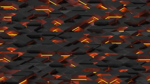 LOOP_TILE Abstract Triangles D. This footage is loopable and tileable and Video stock 136221132