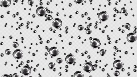 LOOP_TILE Disco Ball Falling A with Alpha. This footage is loopable and Stock Footage 242175765