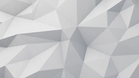 Loopable 3d Canvas Video White Triangular Background Full HD VFX element Stock Footage 143155249