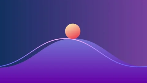 A loopable 3d render animation of balls sliding Stock Footage 236459602