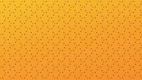Loopable abstract animated background with small rotating triangles Stock Footage 165446930