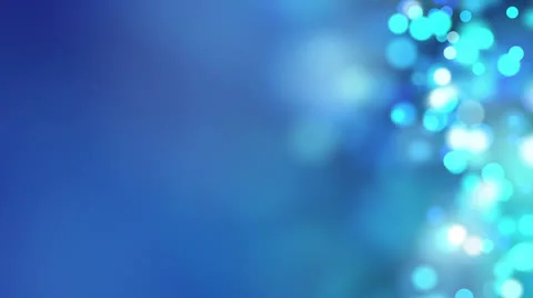loopable abstract background blue bokeh ... | Stock Video | Pond5