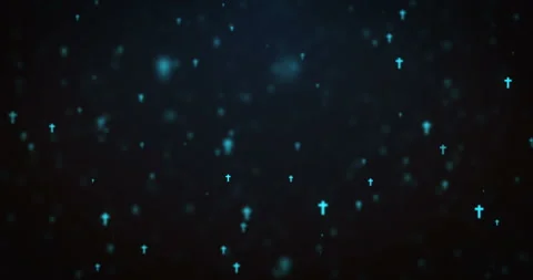 Loopable abstract background with cross icons. Stock Footage 94093331