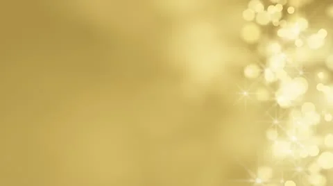Loopable abstract background gold bokeh circles Stock Footage 11023365
