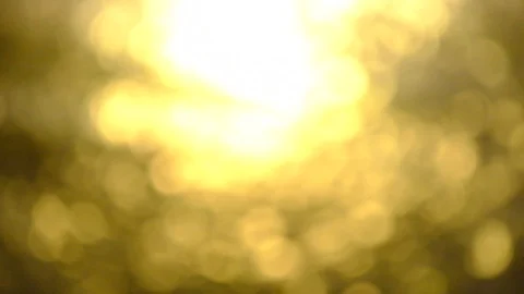 Loopable Abstract Background golden Bokeh Circles Stock Footage 111072410