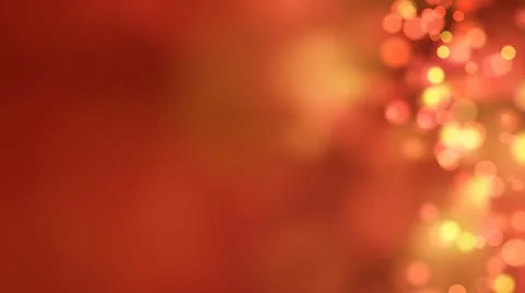 Loopable abstract background red bokeh circles Stock Footage 10772853
