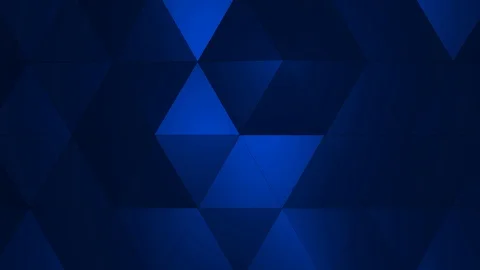 Loopable Abstract Blue Low Poly 3D surface as CG background V1 Stock Footage 90707516