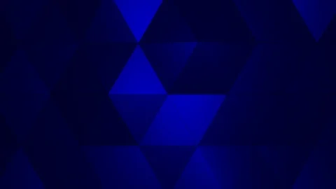 Loopable Abstract Blue Low Poly 3D surface as CG background V1 Stock Footage 90707538