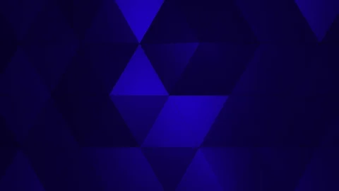 Loopable Abstract Blue Low Poly 3D surface as CG background V1 Stock Footage 90707551