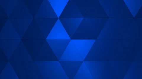 Loopable Abstract Blue Low Poly 3D surface as CG background V2 Stock Footage 90707959