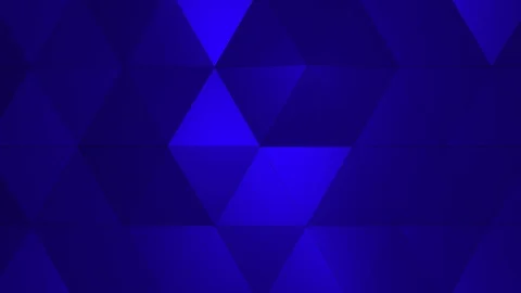 Loopable Abstract Blue Low Poly 3D surface as CG background V2 Stock Footage 90707985