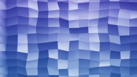 Loopable Abstract Blue Purple  Low Poly 3D surface as CG background V22 Stock Footage 90059720