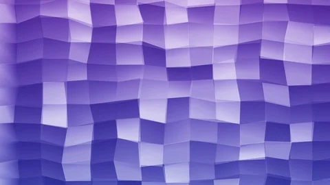 Loopable Abstract Blue Purple  Low Poly 3D surface as CG background V24 Stock Footage 90059742