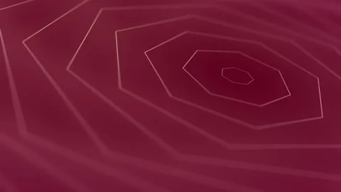 Loopable abstract digital ruby red neon polygon geometric shapes background Stock Footage 185670225