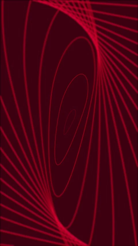 Loopable abstract digital ruby red neon geometric tunnel background Stock Footage 197707617