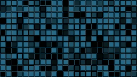 Loopable abstract digital technology background made of particles. 3d render Stock Footage 99548440