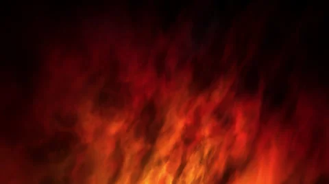 Loopable abstract fractal style fire background Vidéo 34857949