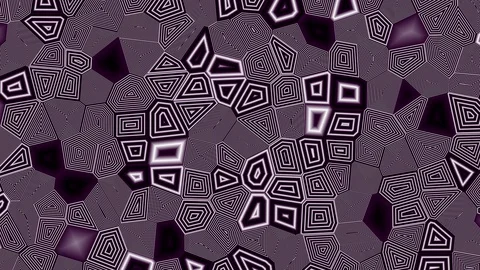 Loopable abstract geometric background. Stock-Footage 87498352