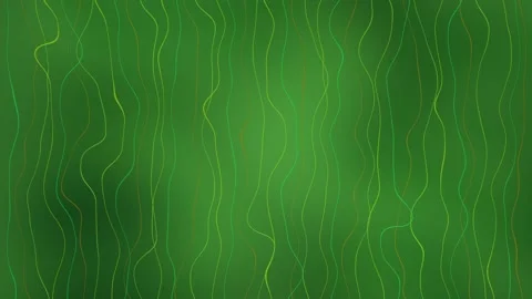 Loopable abstract green background - wavy flowing slow organic fluid movement Video stock 304490574