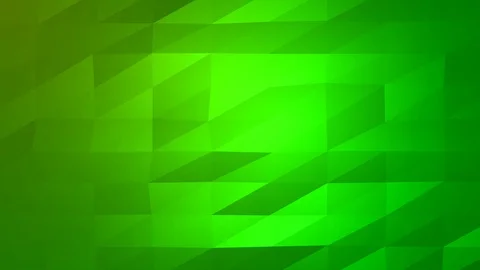 Loopable Abstract Green Low Poly Background 4K Full HD V25 Video stock 89805742