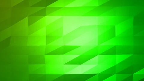 Loopable Abstract Green Low Poly Background 4K Full HD V28 Stock Footage 89805768