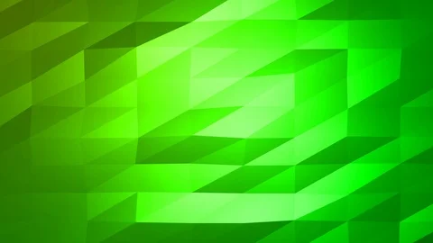 Loopable Abstract Green Low Poly Background 4K Full HD V36 Video stock 89805836