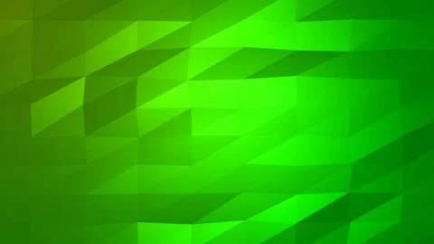 Loopable Abstract Green Low Poly Background 4K Full HD V37 Stock Footage 89805843