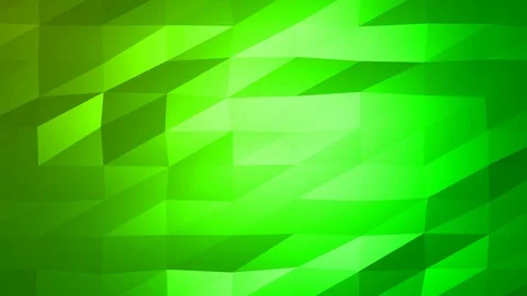 Loopable Abstract Green Low Poly Background 4K Full HD V40 Stock Footage 89805869