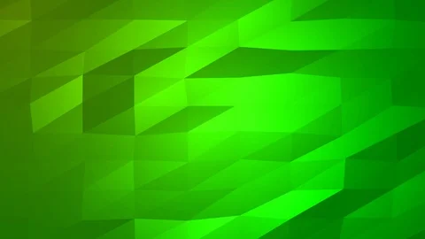 Loopable Abstract Green Low Poly Background 4K Full HD V41 Stock Footage 89805873
