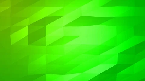 Loopable Abstract Green Low Poly Background 4K Full HD V42 Stock Footage 89805885