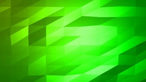 Loopable Abstract Green Low Poly Background 4K Full HD V48 Stock Footage 89805938