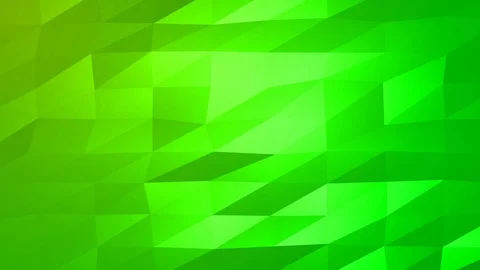 Loopable Abstract Green Low Poly Background 4K Full HD V50 Stock Footage 89805961