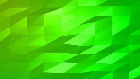 Loopable Abstract Green Low Poly Background 4K Full HD V58 Video stock 89806029