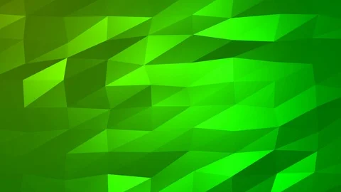 Loopable Abstract Green Low Poly Background 4K Full HD V61 Stock Footage 89806056
