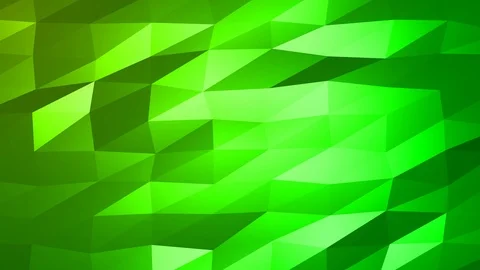 Loopable Abstract Green Low Poly Background 4K Full HD V64 Video stock 89806079