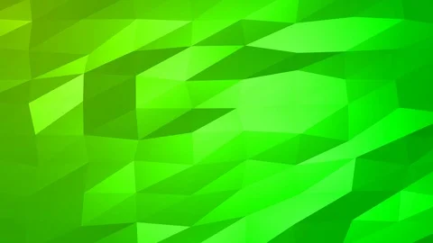 Loopable Abstract Green Low Poly Background 4K Full HD V66 Stock Footage 89806096