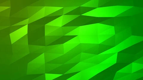 Loopable Abstract Green Low Poly Background 4K Full HD V69 Stock Footage 89806124