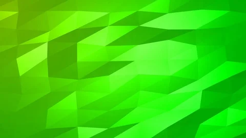 Loopable Abstract Green Low Poly Background 4K Full HD V70 Stock Footage 89806131
