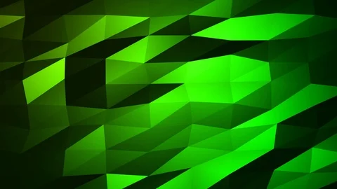 Loopable Abstract Green Low Poly Background 4K Full HD V71 Video stock 89806138