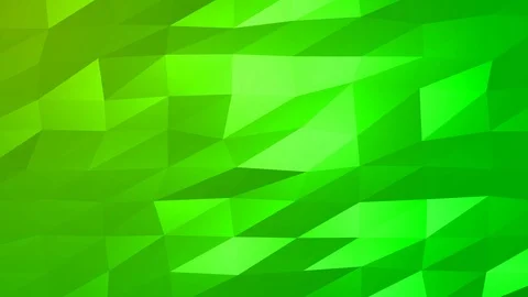 Loopable Abstract Green Low Poly Background 4K Full HD V74 Video stock 89806156