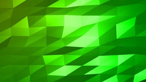 Loopable Abstract Green Low Poly Background 4K Full HD V76 Video stock 89806167