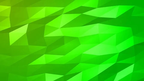 Loopable Abstract Green Low Poly Background 4K Full HD V86 Stock-Footage 89806247